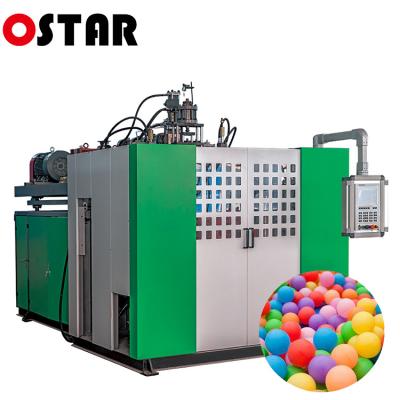 China Low price bottle LDPE children toys sea ball blow molding machine pe water ocean ball extrusion plastic blow molding making machine for sale