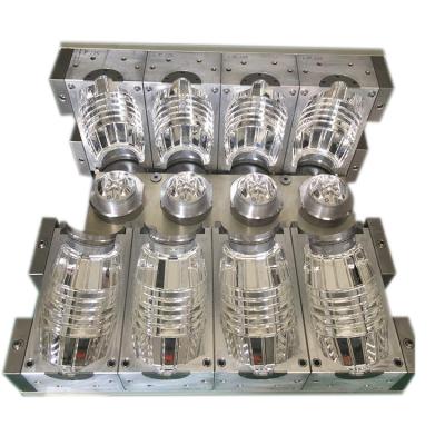 China Household Product Mold Customized 2 4 6 8 Cavity Mineral Water Cola Bottle Drinking Plastic Blow Mold Bottle Blow Mold for sale