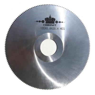 China CORONET Hss Metal Cutting Steel Circular Saw Blade Milling Cutter , 6542 Super Hard Incision Ultrathin Milling Cutter Saw Blade for sale