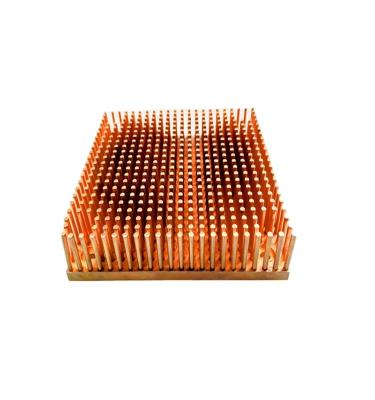 China C76 Radiator Suppliers China Pin Fin Copper Heat Sink Picture,Large Copper Heater,Copper Pipe Heater for sale