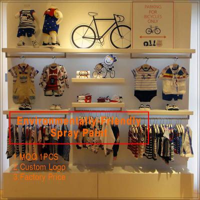 Κίνα Kids clothing kiosk design with clothing display racks προς πώληση