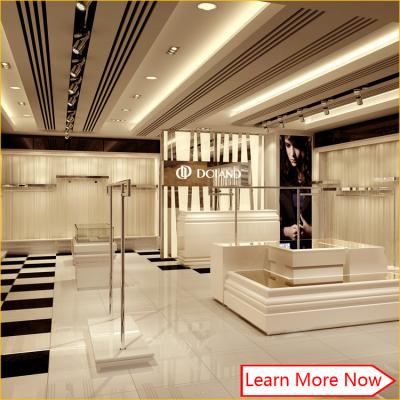 Cina Custom high quality retail shop display racks/shop furniture garment display/garment shop display in vendita