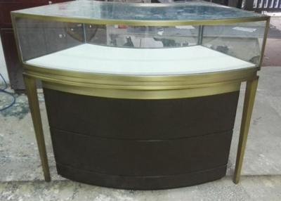 Cina Piccole gioiellerie Display Counter / Cassa gioielli in vetro con multi colore in vendita