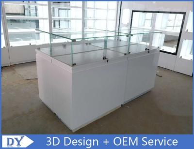 China Simple Wood Jewelry Display Cases / Jewellery Display Counter for sale