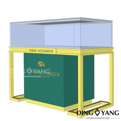 China OEM 1200X550X950MM Wooden Jewelry Display Cases for sale