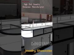 Minimalist Style Store Wholesale Jewelry Showcases