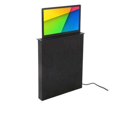 China Voting Conference system solution electric pop up retractable monitor lift with FHD screen for sale