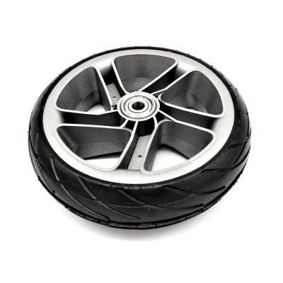 China Rear Wheel With Tire Assembly ES2 ES4 Electric Scooter Repair Spare Parts 20*20*8 cm for sale