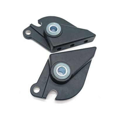 China Easy Install Spare Parts Front Folding Ears For Kugoo Electric Scooter Accessories Metal Folding Parts for sale