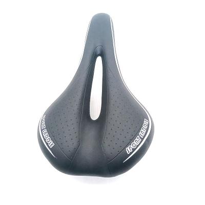 China Durable Universal Parts Bike Saddle For Mountain Bike E Bike Accessories Adjustable Seat For Replacement for sale