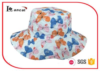 China Reversible outdoor custom sun hat with wide brim and sheeting lining for sale