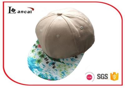 China Sombreros de las gorras de béisbol de la tela cruzada de algodón, casquillo del Snapback del estilo de Hawaii en venta