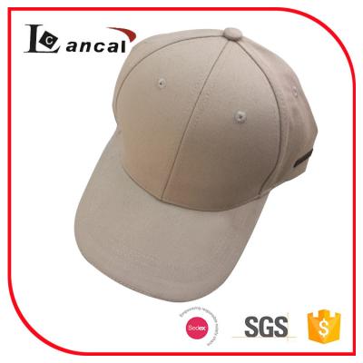 China 100% casquillo simple del panel del bocadillo 6 de la tela cruzada de algodón, sombreros para hombre de las gorras de béisbol en venta