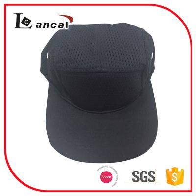 China Sombreros ajustables de las gorras de béisbol, casquillo negro para hombre del panel de la broche 5 de la malla del algodón en venta