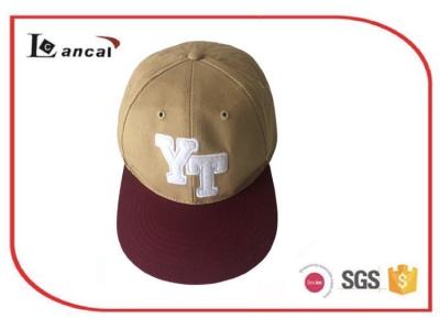 China Cotton 3D Embroidery 6 Panel custom snapback caps for adults , bucket hat for boys for sale