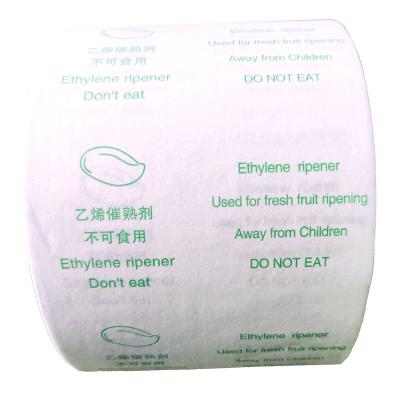 China Disposable Factory Direct India Mango Ethylene Ripener Sachet Paper Heat Seal Package PE Coated Paper for sale