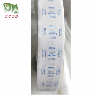 China Greaseproof 74gsm Desiccant Nonwovens Silica Gel Kraft Paper for sale