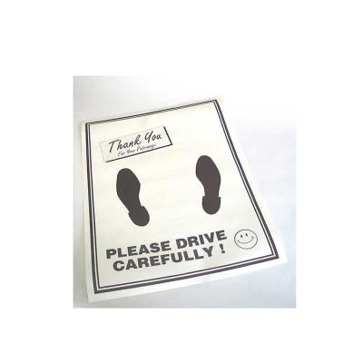 China Anti-Slip Waterproof Disposable Paper Floor Mats | car floor mats for sale