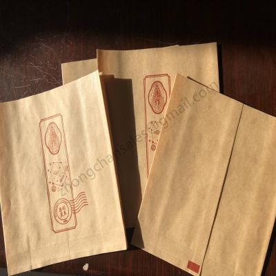 China Aseptic Greaseproof Bread Paper Bag, Burger Packaging Paper, Poly Coated Paper Bag for sale