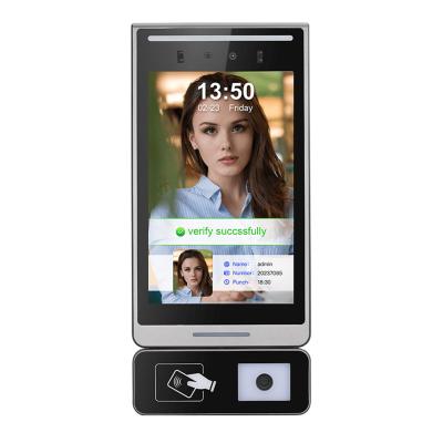 China Motion Detection Face Recognition Access Control 8 Inch WiFi Touch Screen Face Recognition Access Control Door Terminal for sale