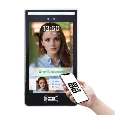 China People Counting Touch Screen Wifi Access Control Face Recognition Time Attendance Tech Support IC Card Recognition, QR Code Scan for sale