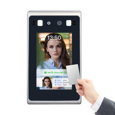 China IC WIFI/4G IP Camera Face Recognition Machine Time Clocks For Employees Small Business Face Recognition Door Access System for sale