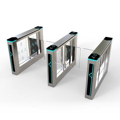 China Security access control management good quality access control entrance partition door fast automatic turnstile for sale