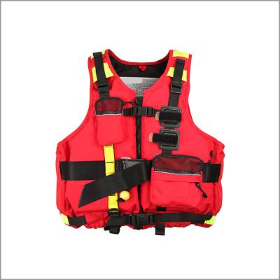 China EPE Personalized Paddling Life Preserver Jacket Strong Polyester Outshell for sale