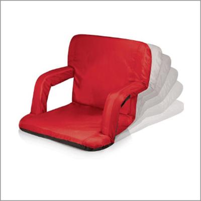 China Rechargeable Heated Stadium Seat With Back Pad Cushion For Long Periods Sitting for sale