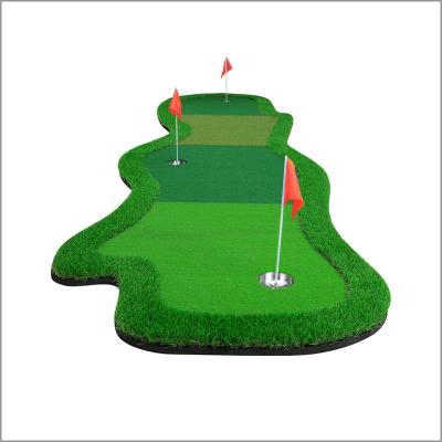 Chine Gazon synthétique de putting green de golf de résistance de larme extérieur à vendre