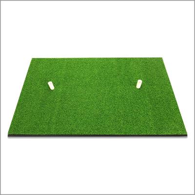 China 40cmx60cm Golf Hitting Mat Portable Home Training Putting Turf In Backyard for sale