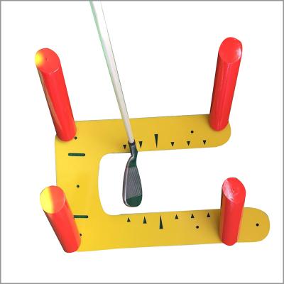 China Polycarbonate Base Golf Speed Trap Swing Slice Corrector for sale