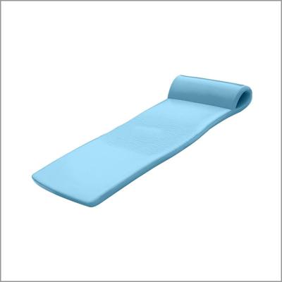 China Ultraeva foam pool floats lounge-Watervlot Mat Blue Color Te koop