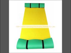 OEM Colorful Swimming Pool Floating Mattress For Lake
