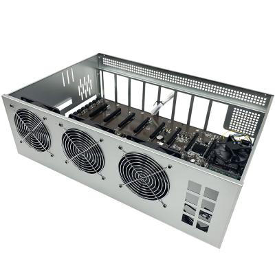 China With Easy Electronic Fan Graphics Card Equipment B75 GPU Case Container for sale