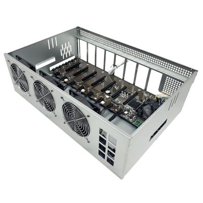 China With Free Shipping Fan Fee Asic Ethereum B75 B85 Rig Complete With 580/5600XT/5700XT GPU Chassis for sale