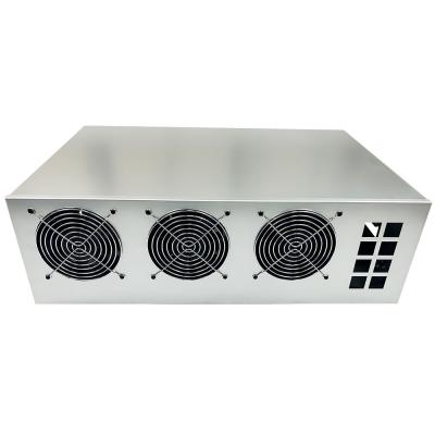 China With Fan Welcome GPU Drive Case Rig For Sale Support P104/P106/1660S/3060/3070/3080 for sale