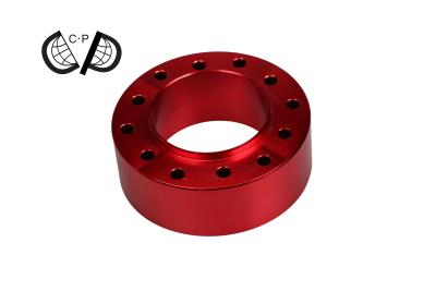 China Red Steering Wheel Hub Kit Billet Wheel Spacers 6 Hole Bolt Pattern for sale