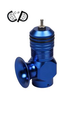 China Blue Oil Filter Adapter  Bov Electronic Turbo Diesel Blow Off Valve for sale