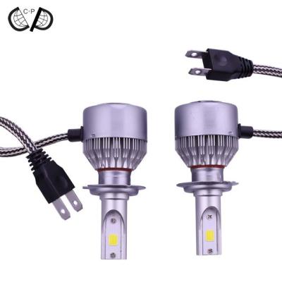 China 6000K LED Headlight Bulb Conversion Kit , White Brightest H7 LED Bulb for sale