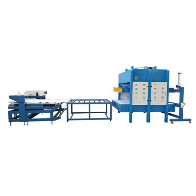 China Automatic Mattress Press Machine / Mattress Pillow Mattress Paper Machine Steamroller Package Fold Machine for sale