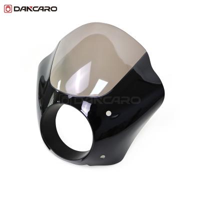 China High Quality PC DANCARO Motorcycle Fairing Windshield Kit + Fork Bracket For Harley Davidson Sportster XL883 1200 88 for sale