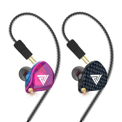 China In-Ear QKZ VK4 3.5mm In Ear Earphone Headset Bass Noise Earbuds With Mic Outdoor Sports HIFI Headphones for sale