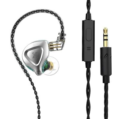 China New QKZ ZX2 Dynamic In-ear In-Ear Wired Earphone HIGH FIDELITY Bass Running Sport Headset Monitor Earbuds With MIC for sale