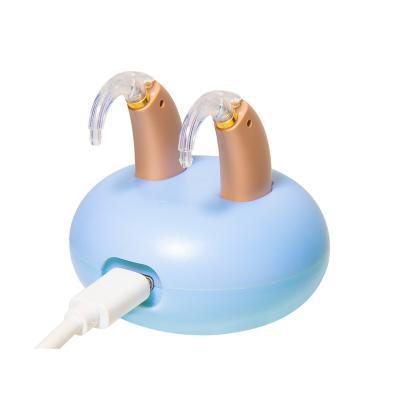 China Small And Compact Noise Reduction Digital Rechargeable Hearing Aid Different Volume Level Simple Operation for sale