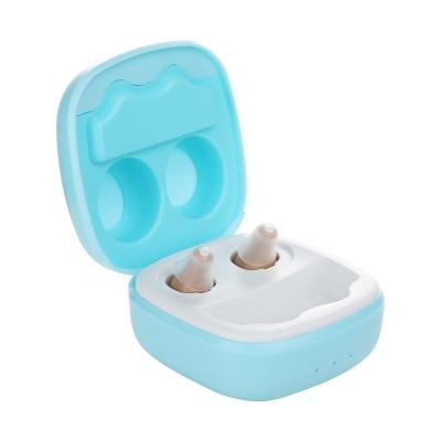 China Super Clear Low Distortion Volume Control Rechargeable Battery Healthy Invisible Hearing Amplifier for sale