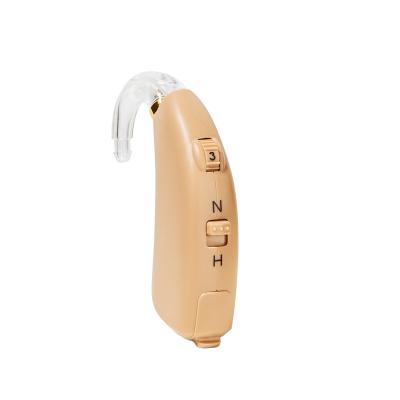 China High cost-performance adjustable BTE for loss impaired people with high power function analog hearing aids for sale