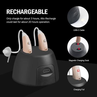 China Digital Processing Rechargeable Noise Reduction Hearing Aids HeySound Hearing for sale