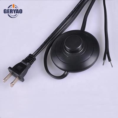 China Home Appliance Canada American USA Standard Plug In Power Cord With Foot Pedal Switch for sale