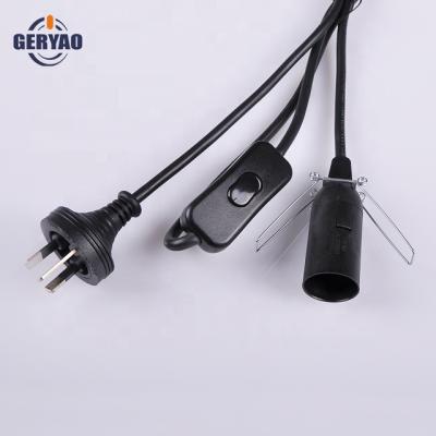 China Screw Australian SAA Approved Cable Plug, Lamp Holder, Cord Switch Sets for sale